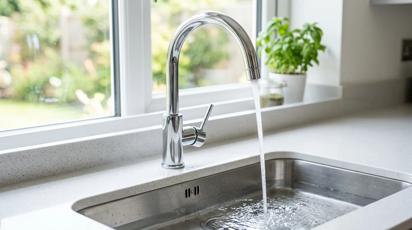Local Plumbing Master Pros same day plumber fixing a faucet in Zionsville, IN